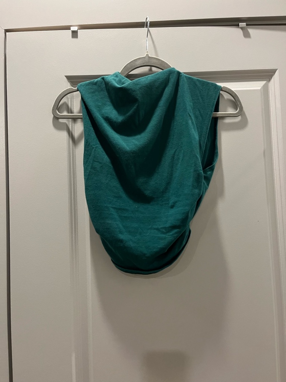 Reformation Green Lindy Top